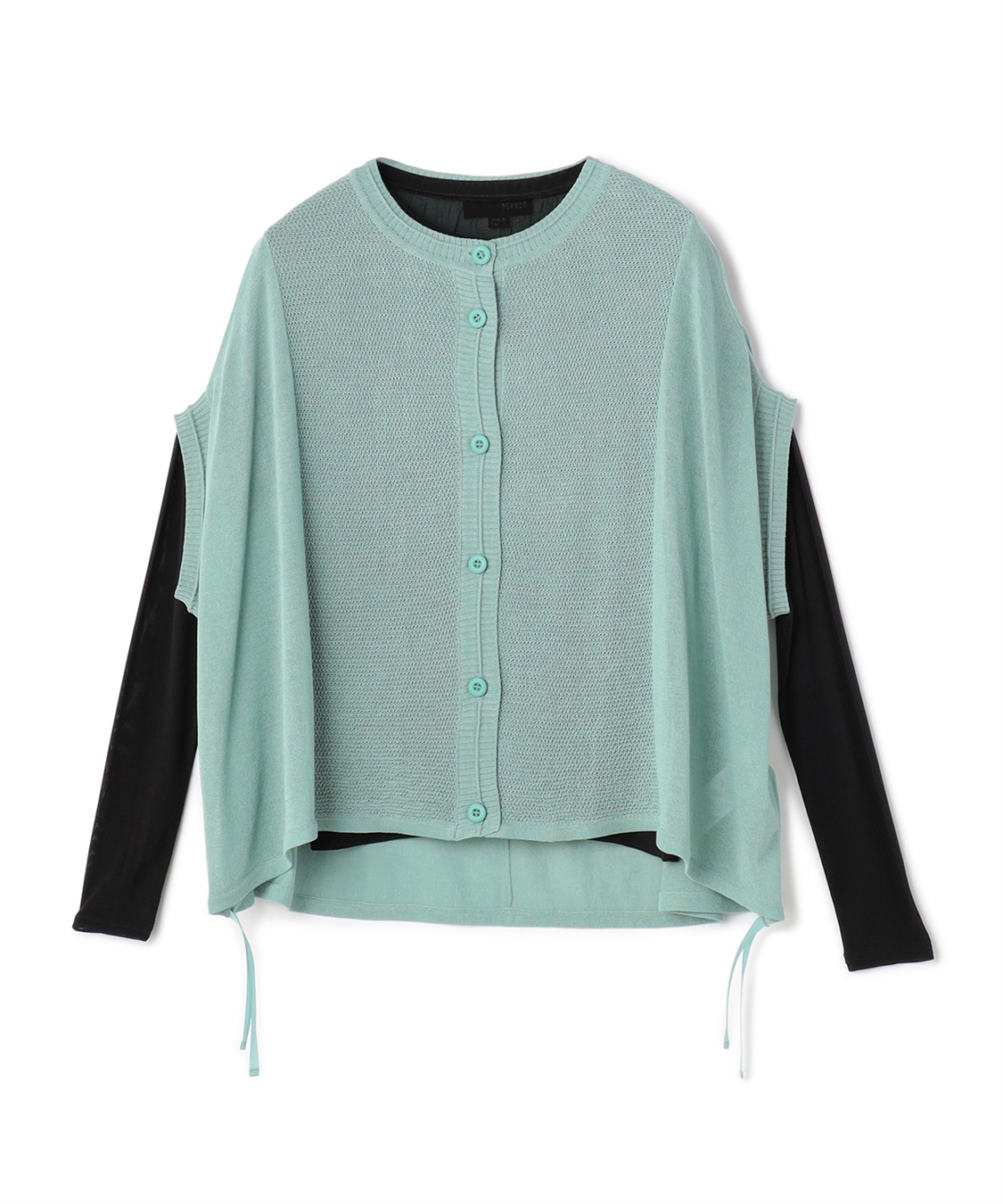 ATSURO TAYAMA シアーブラウス×ニット2点セット_variation_3