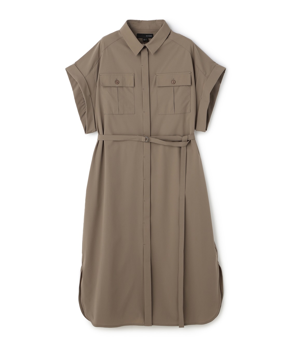 ATSURO TAYAMA ストレッチロング丈ワンピース_main