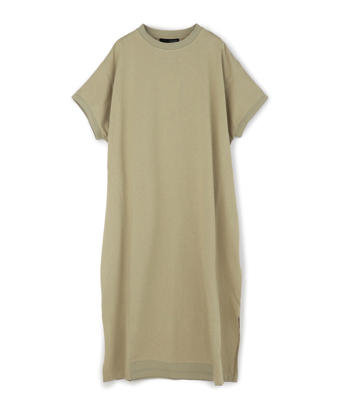 ATSURO TAYAMA USAコットンリブドルマンワンピース_variation_2