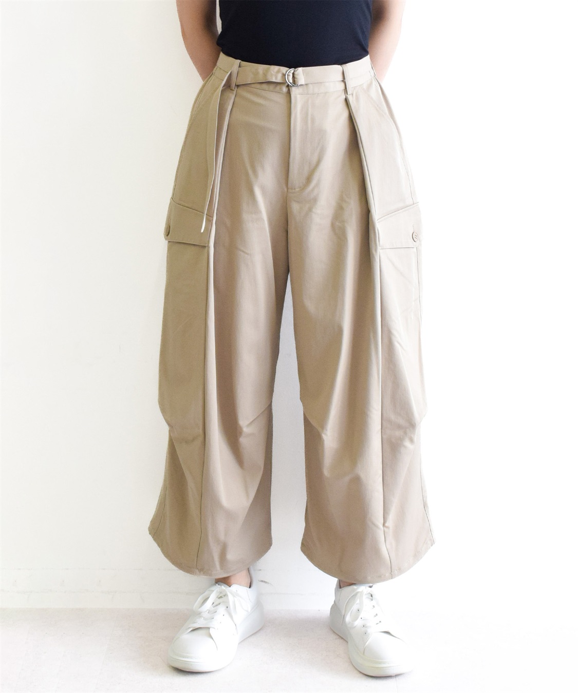 ATSURO TAYAMA レーヨンカーゴパンツ_main