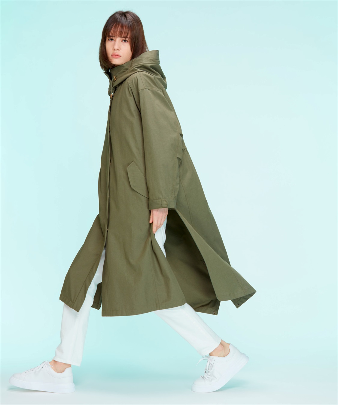 ATSURO TAYAMA ライナー付きギャバモッズコート_main