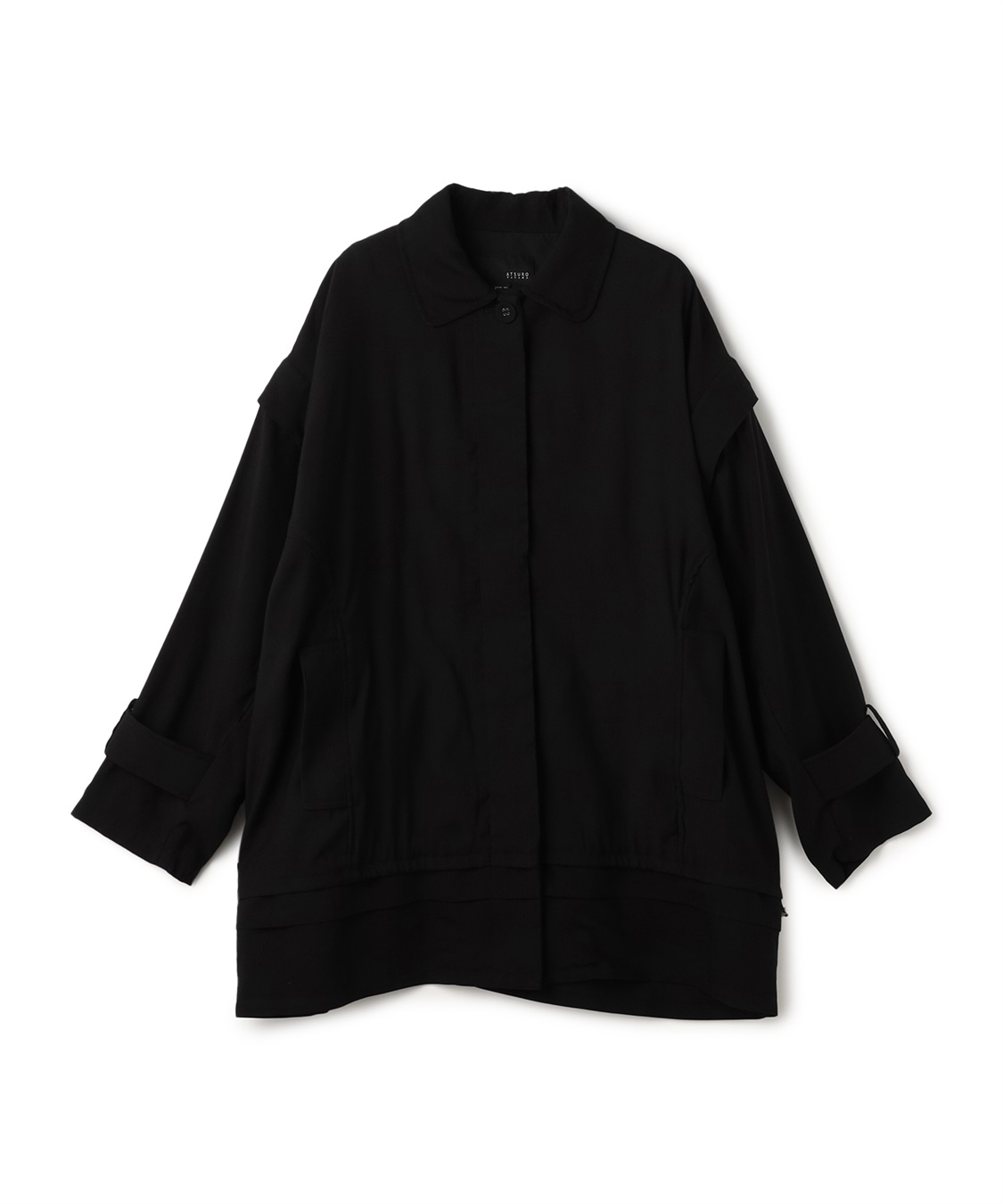 ATSURO TAYAMA レーヨン混2WAYコート_variation_1