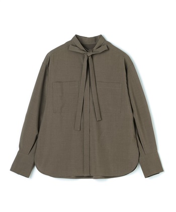 N.O.R.C ウォッシャブル2WAYバンドカラーシャツ【CLEAN MOTION】_variationthumb_3