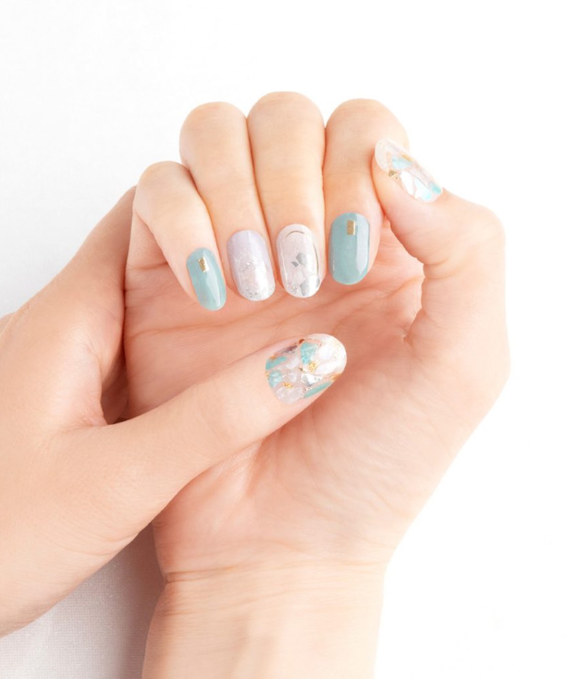 BEAUTY AVENUE BEAUTY AVENUE/ビューティーアベニュー ハンドネイル London Blue Topaz（ロンドンブルートパーズ）_main