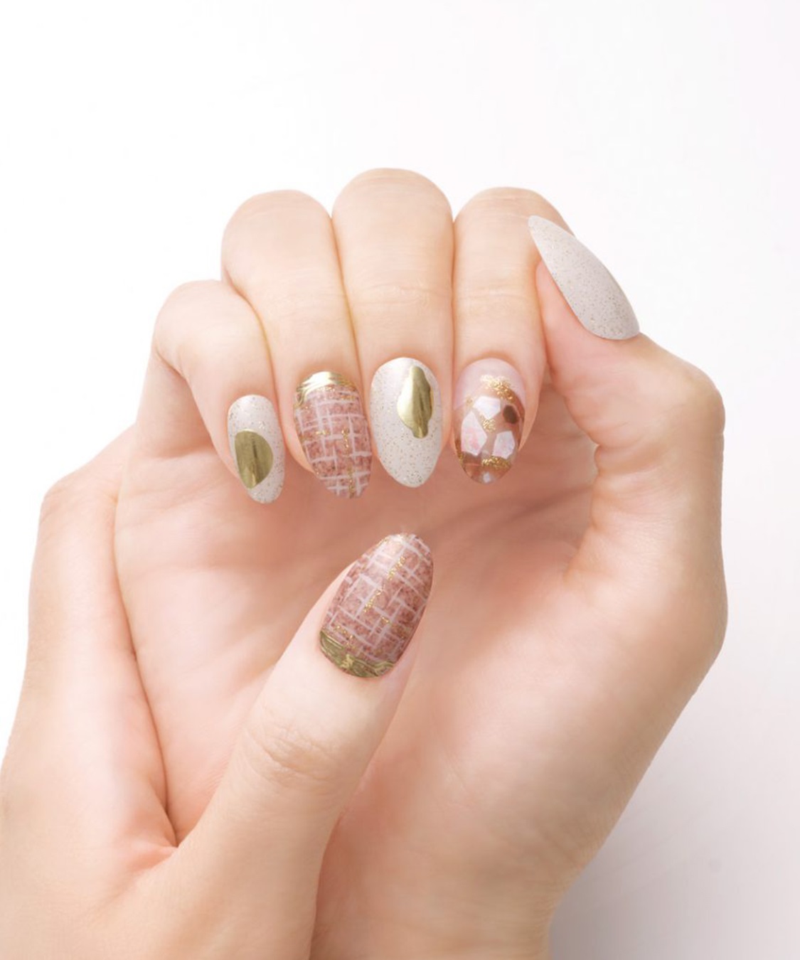 BEAUTY AVENUE BEAUTY AVENUE/ビューティーアベニュー ハンドネイル Milk Tea Ballerina（ミルクティバレリーナ）_variation_1