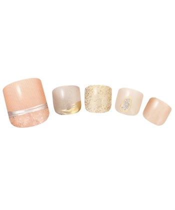 BEAUTY AVENUE BEAUTY AVENUE/ビューティーアベニュー フットネイル Straw Gradation（ストローグラデーション）_variationthumb_1