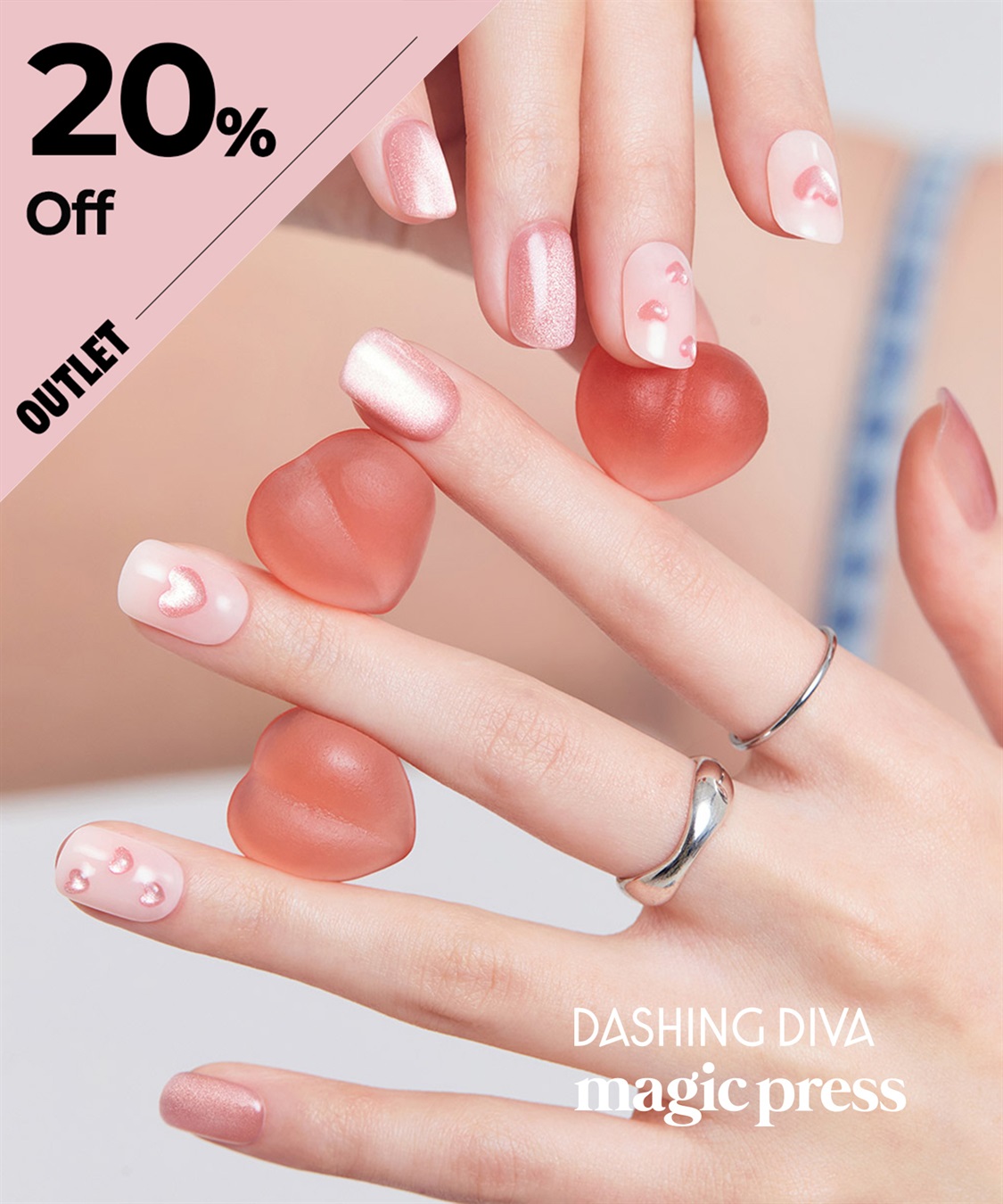 DASHING DIVA DASHING DIVA/ダッシングディバ magic press Heart Jelly ハンドネイル_main