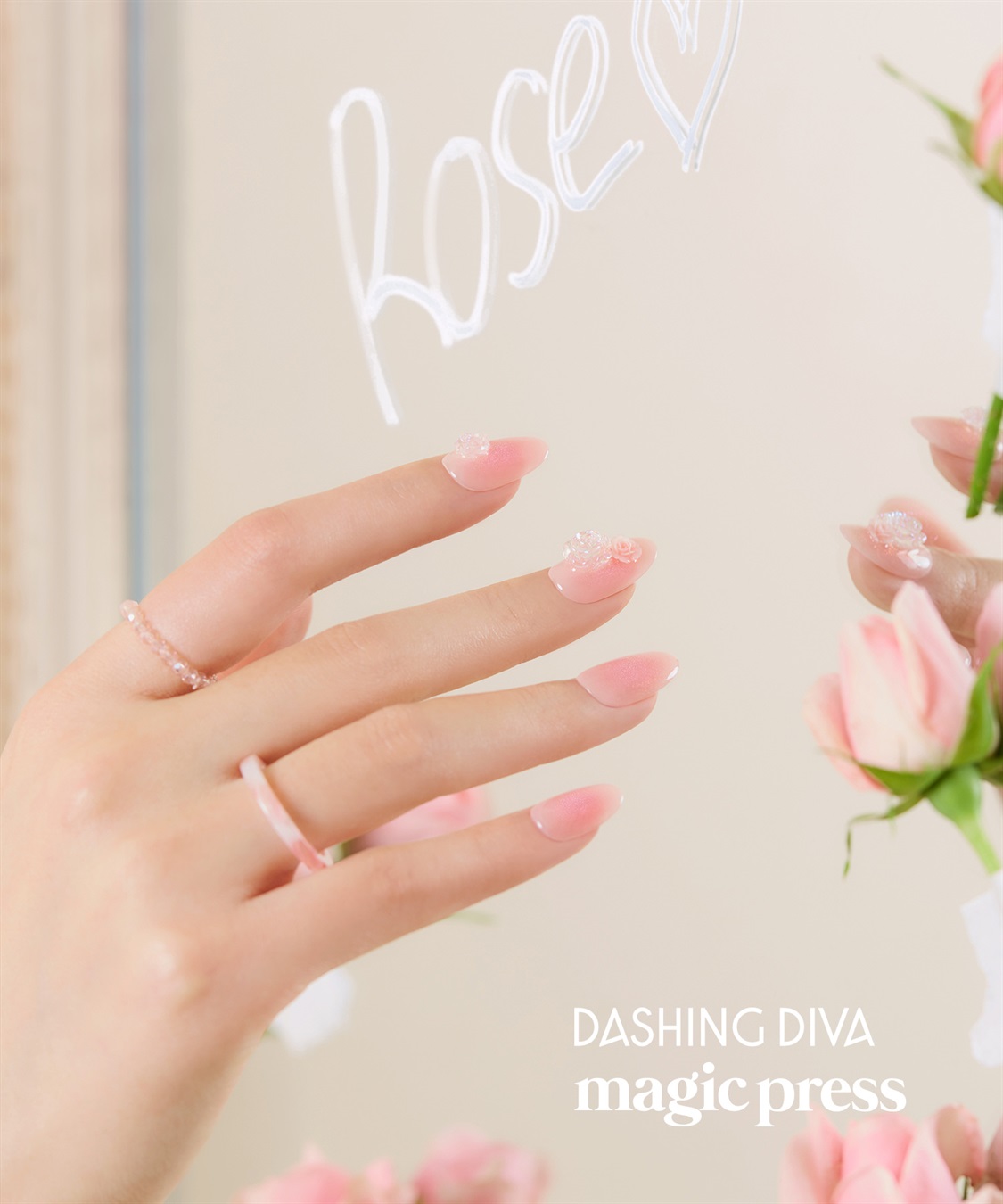 DASHING DIVA DASHING DIVA/ダッシングディバ magic press Blush Veil ハンドネイル_main