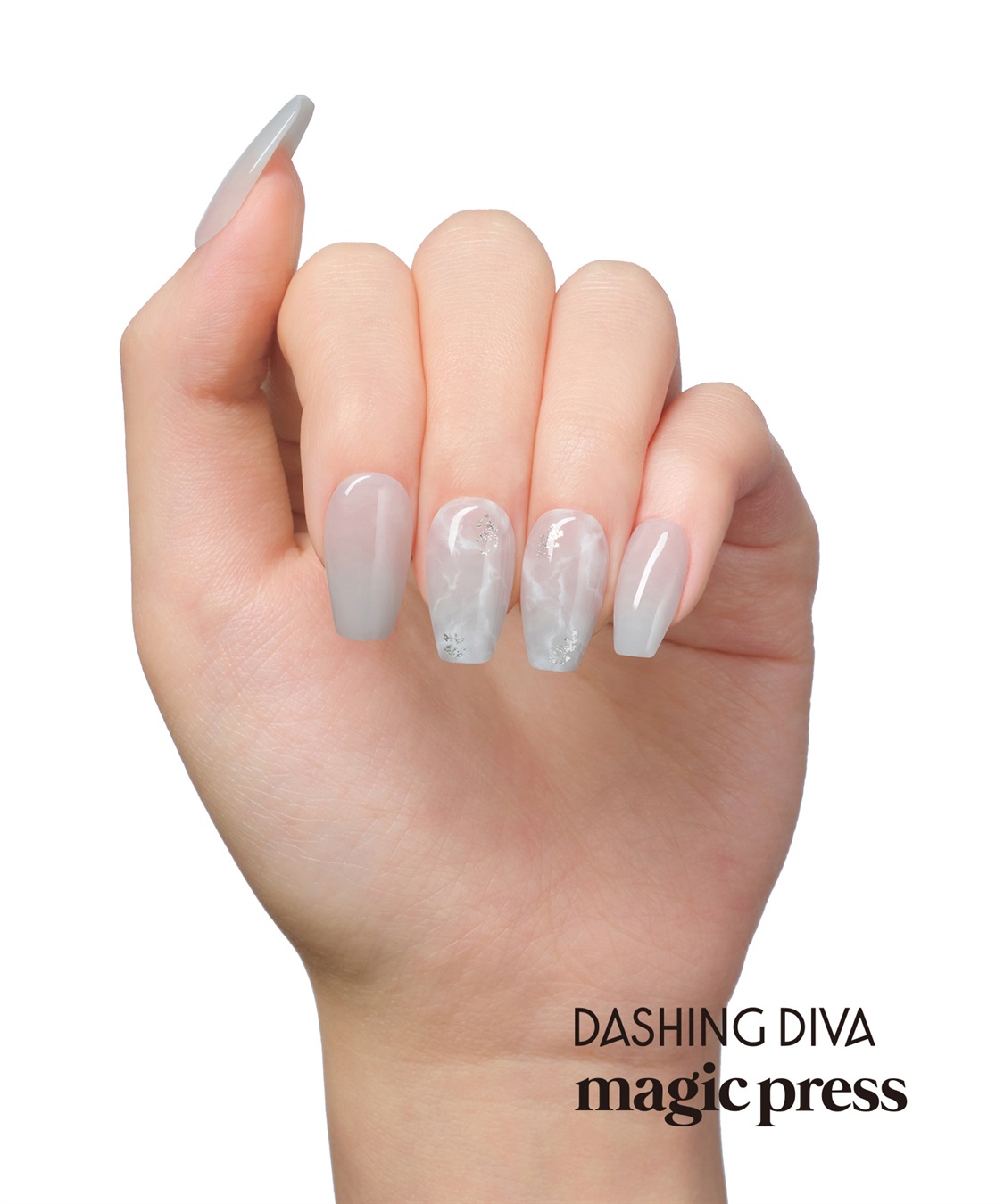 DASHING DIVA DASHING DIVA/ダッシングディバ magic press slim Ash Marble ハンドネイル_main