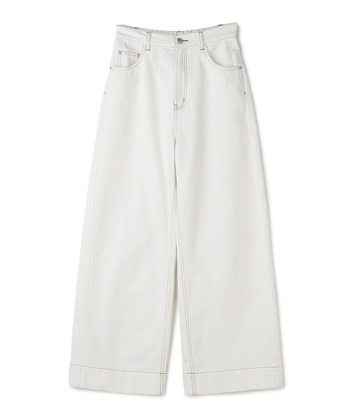CROSS FUNCTION 《撥水》FRESH DENIM デニムワイドバギーパンツ_variationthumb_1