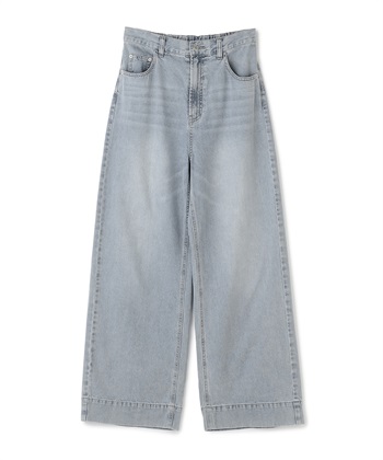 CROSS FUNCTION 《撥水》FRESH DENIM デニムワイドバギーパンツ_variationthumb_2