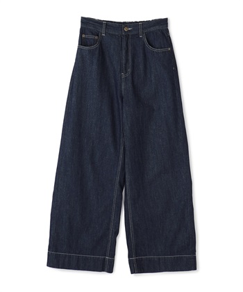 CROSS FUNCTION 《撥水》FRESH DENIM デニムワイドバギーパンツ_variationthumb_3