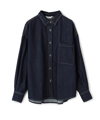 CROSS FUNCTION 《撥水》FRESH DENIM デニムシャツ_variationthumb_3