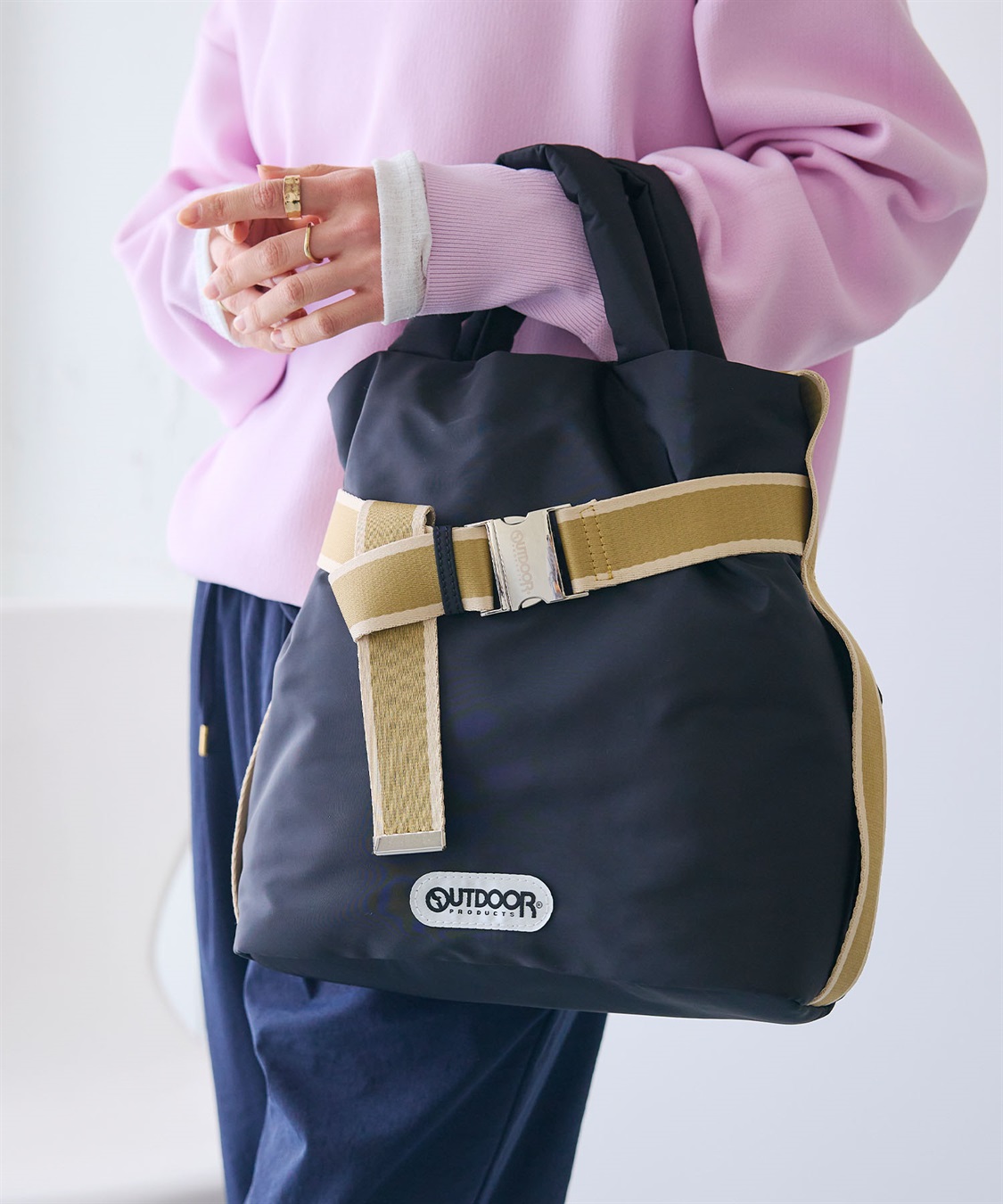 CROSS FUNCTION 【別注】OUTDOOR PRODUCTS(アウトドアプロダクツ)2WAYベルトトートバッグS_variation_1