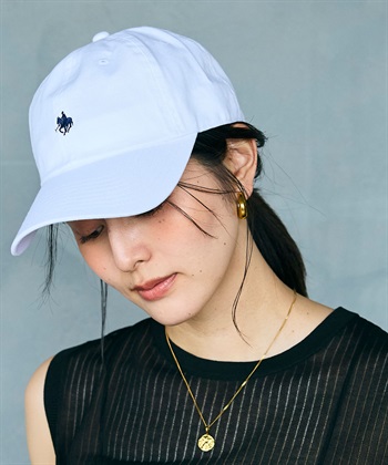 POLO プレイヤー刺繍キャップ(オフ-フリー)