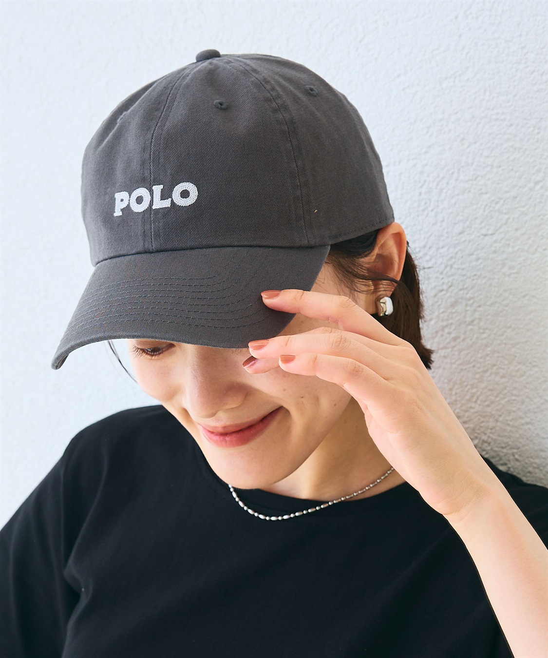 CROSS FUNCTION POLO ロゴ刺繍キャップ_variation_1
