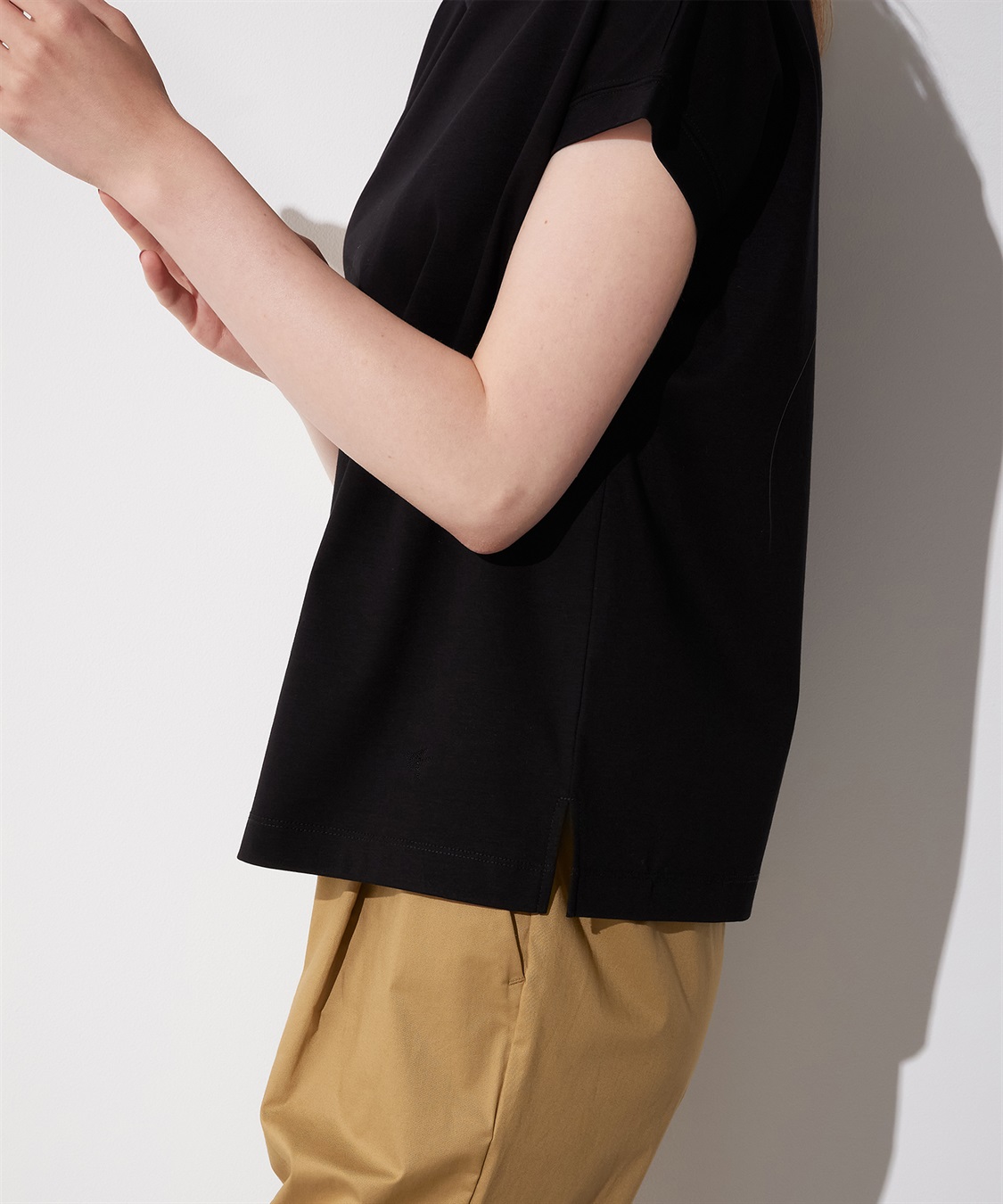 LE SOUK HOLIDAY モックネックTシャツ_sub_9