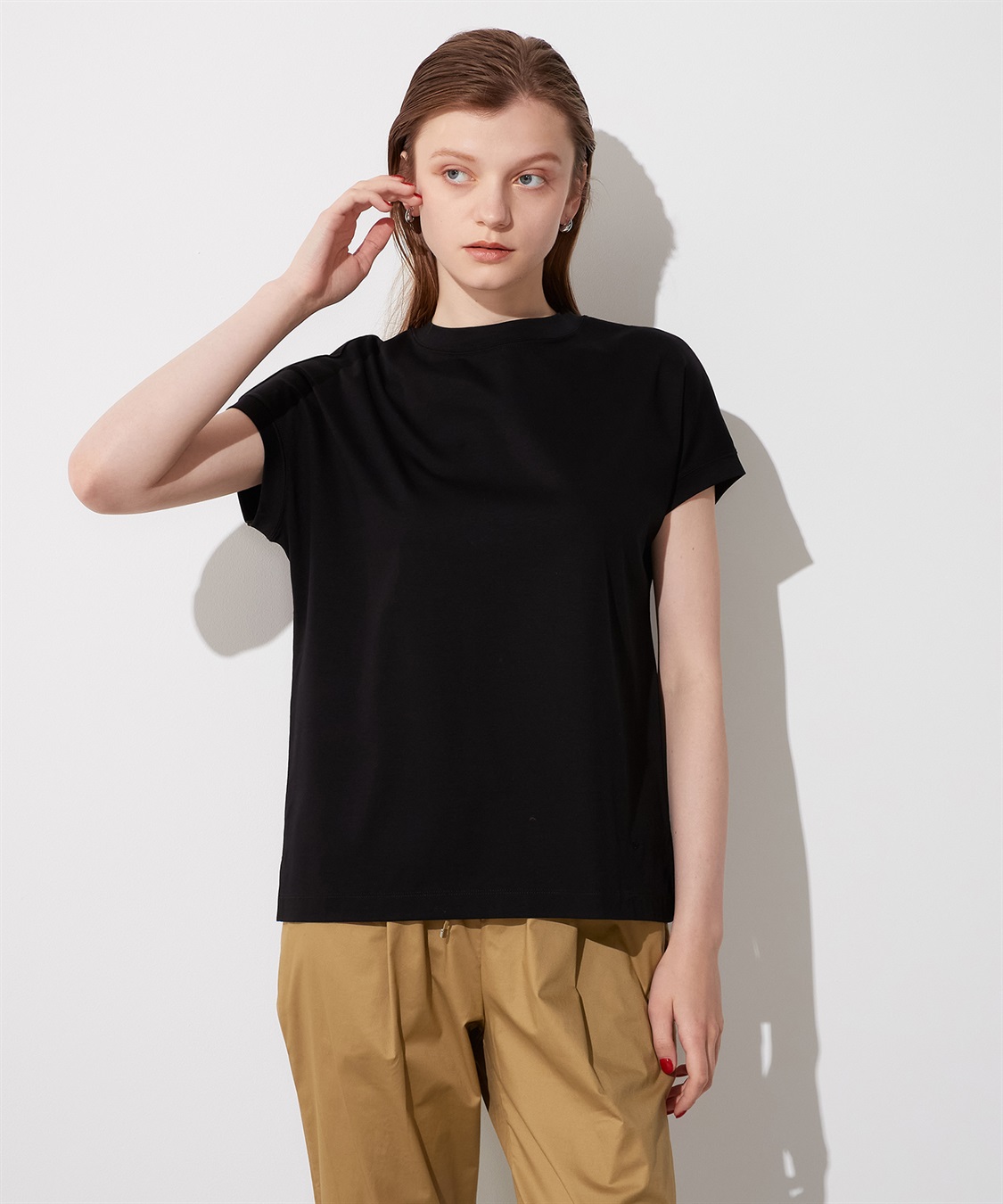 LE SOUK HOLIDAY モックネックTシャツ_sub_11