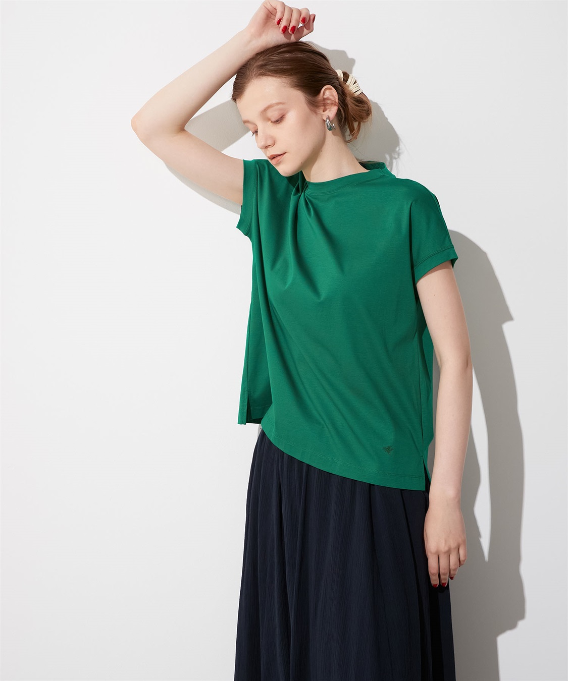 LE SOUK HOLIDAY モックネックTシャツ_sub_12