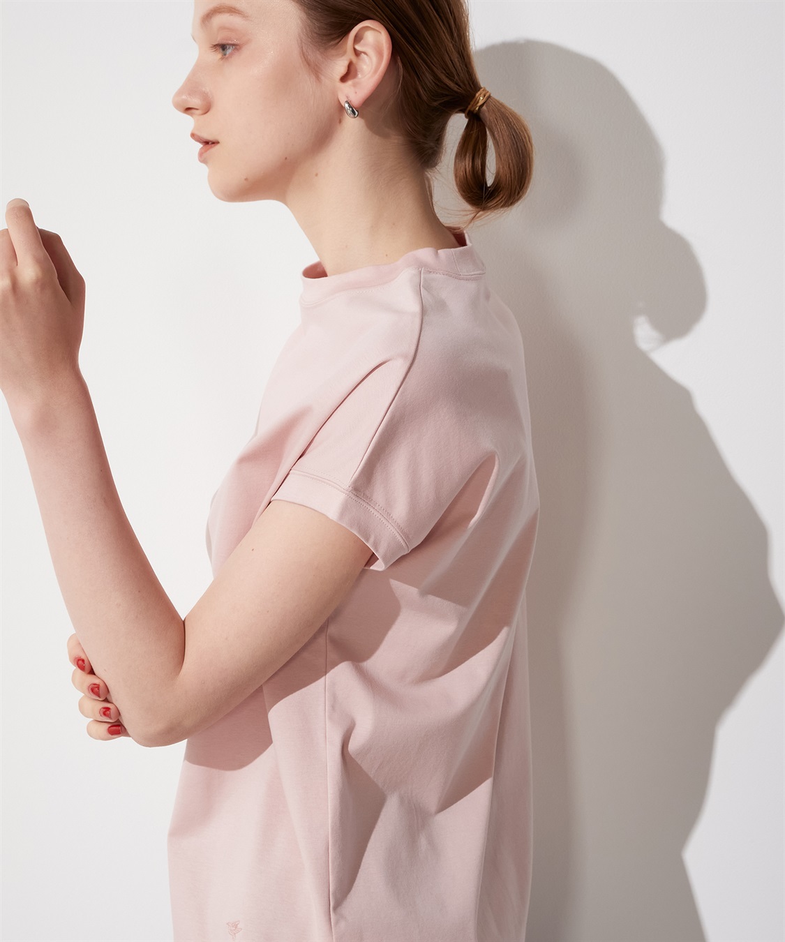 LE SOUK HOLIDAY モックネックTシャツ_sub_19
