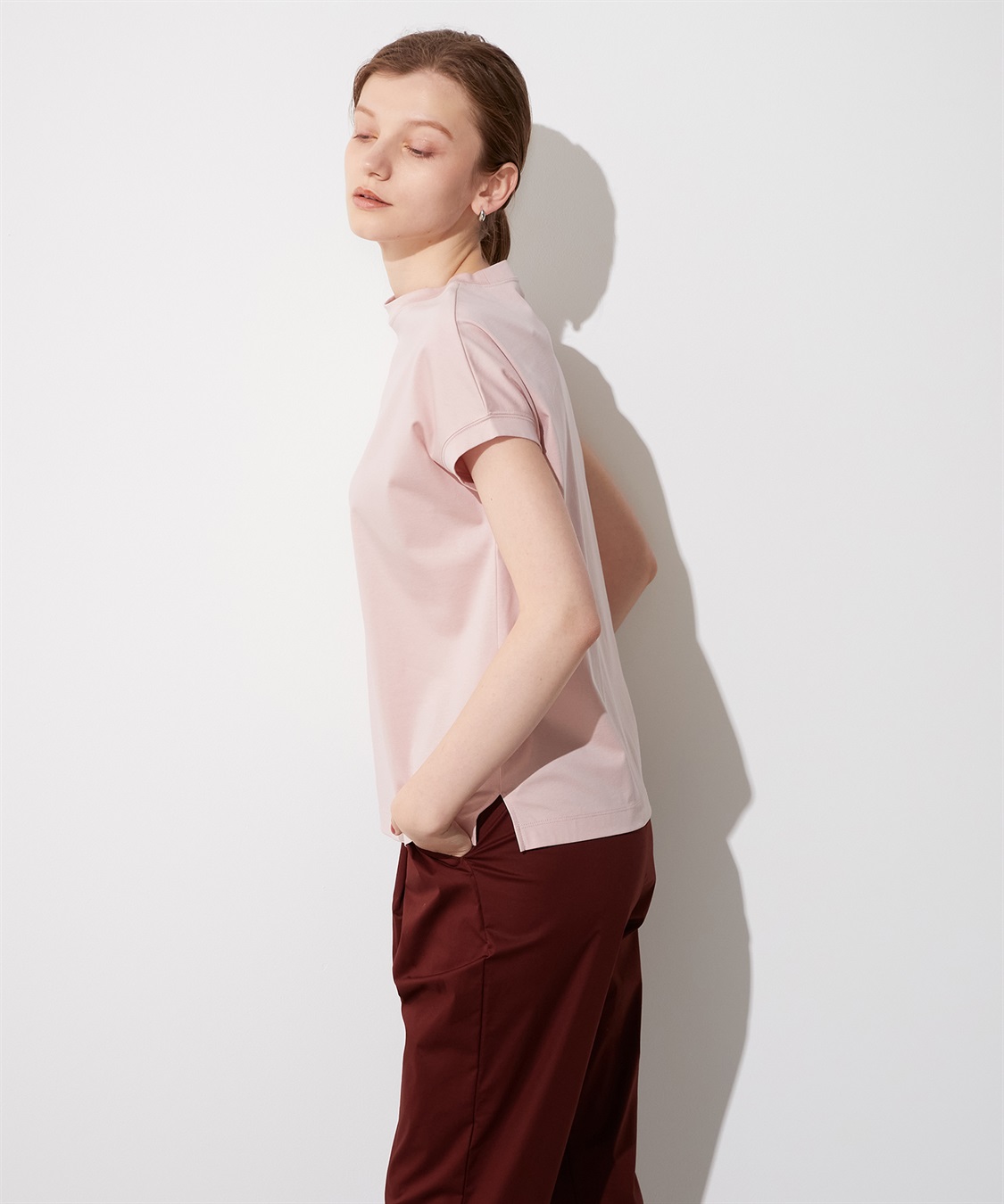 LE SOUK HOLIDAY モックネックTシャツ_sub_20