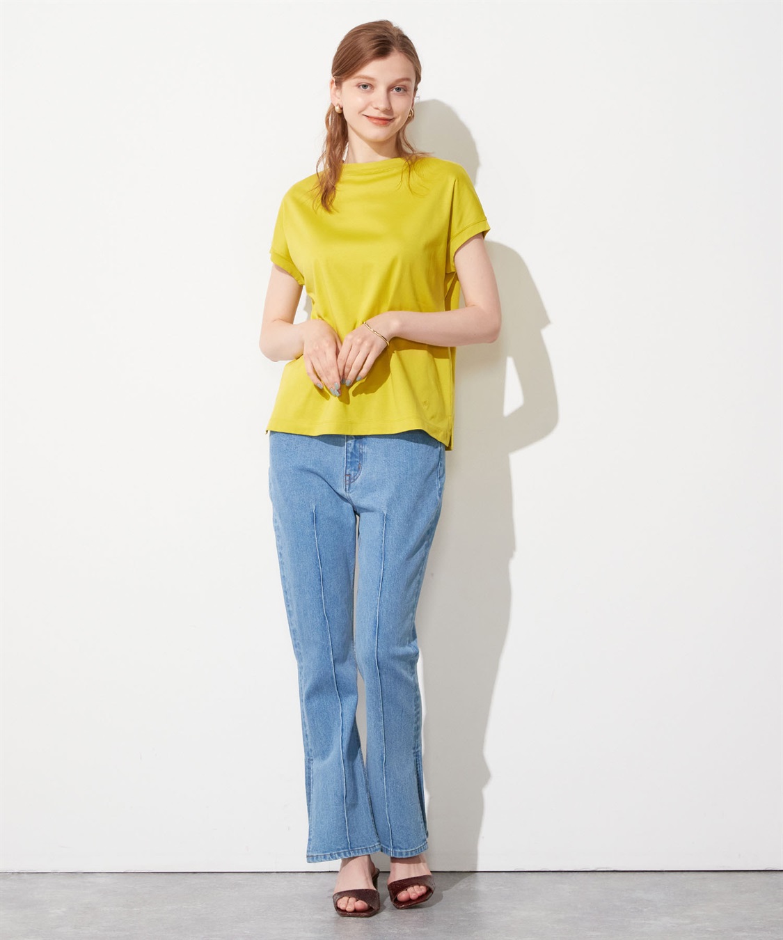 LE SOUK HOLIDAY モックネックTシャツ_sub_3
