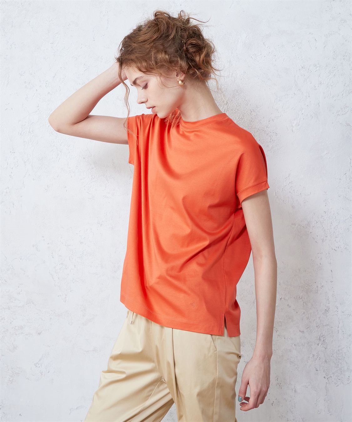 LE SOUK HOLIDAY モックネックTシャツ_sub_2