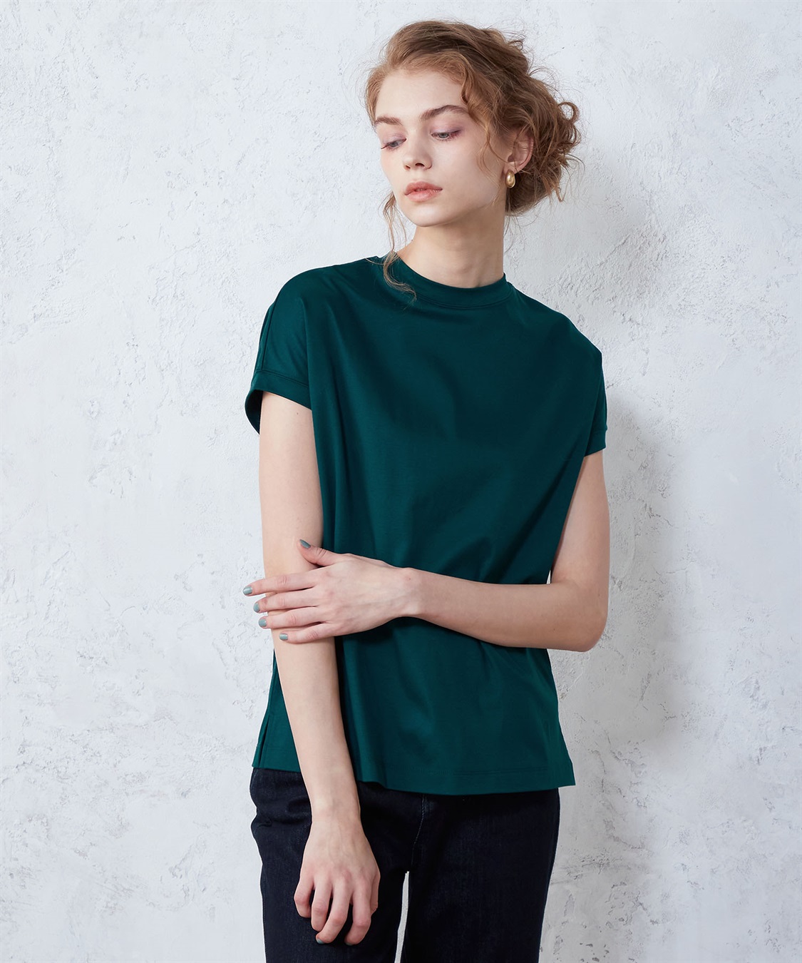 LE SOUK HOLIDAY モックネックTシャツ_sub_16