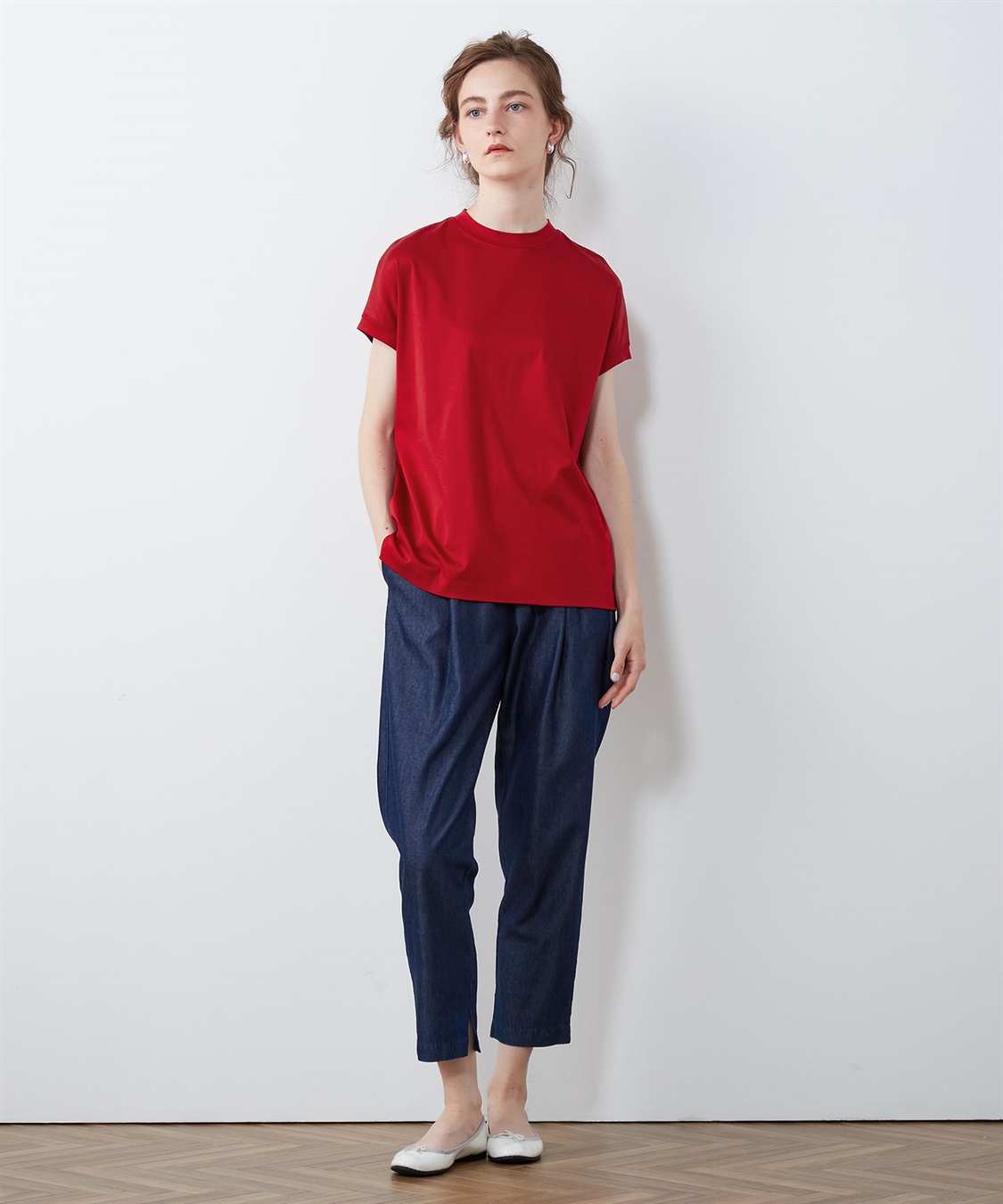 LE SOUK HOLIDAY モックネックTシャツ_sub_7