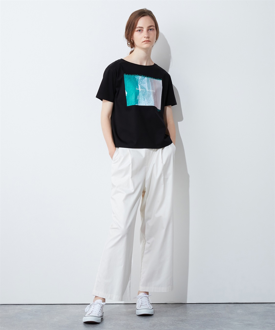LE SOUK HOLIDAY フォトプリントTシャツ_sub_6
