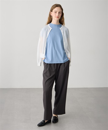 LE SOUK HOLIDAY モックネックスムースTシャツ【接触冷感・吸水速乾】_subthumb_13