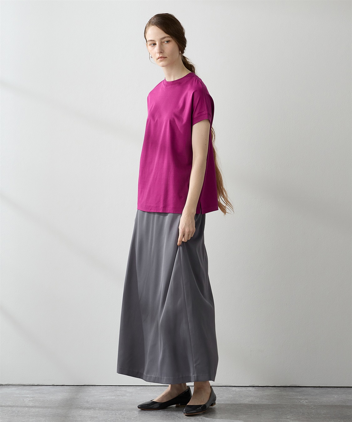 LE SOUK HOLIDAY 【接触冷感】モックネックTシャツ_sub_26
