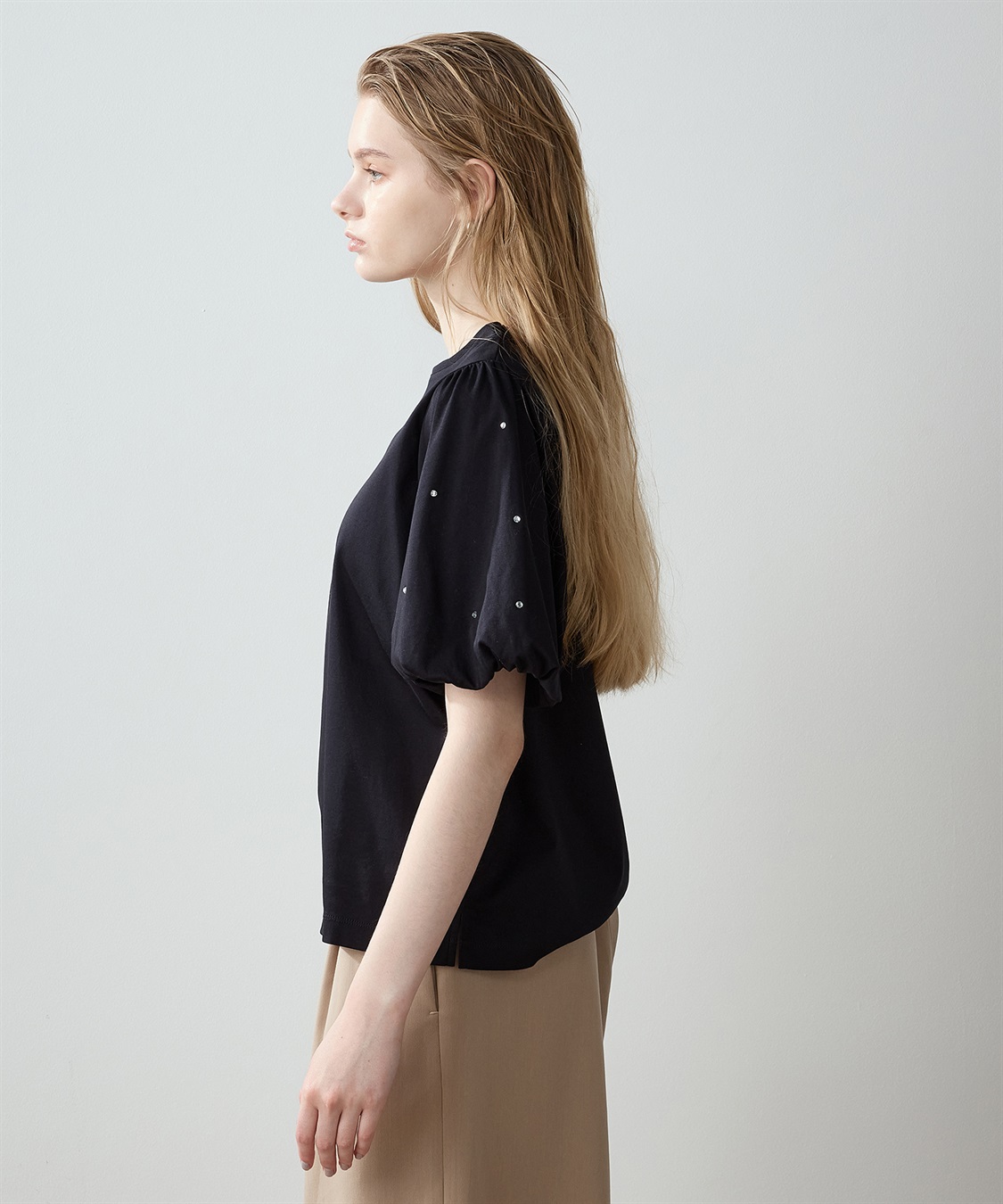 LE SOUK HOLIDAY 【接触冷感】バルーンスリーブTシャツ_sub_1