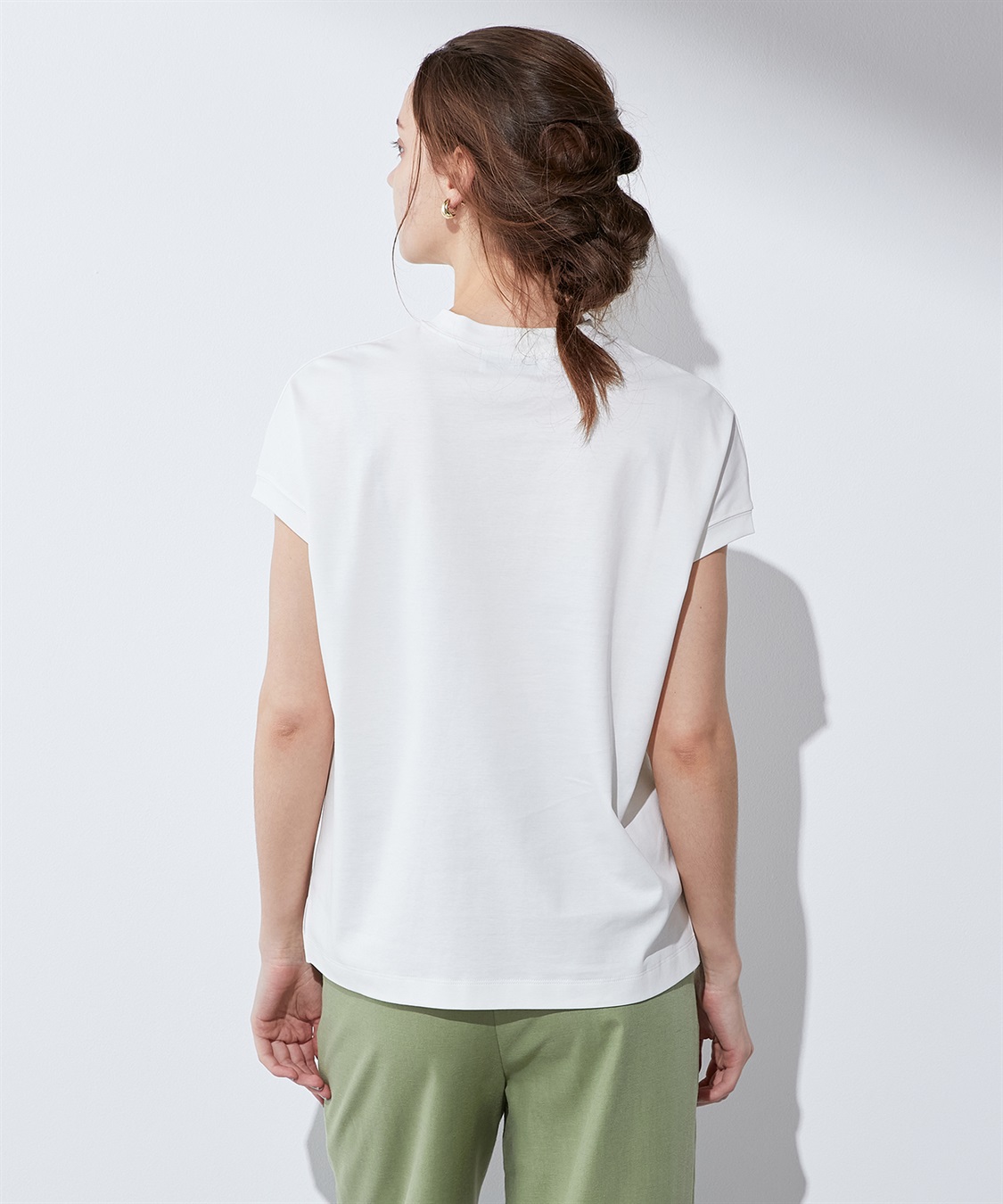 LE SOUK HOLIDAY 【汗じみ防止】ロゴTシャツ_sub_4
