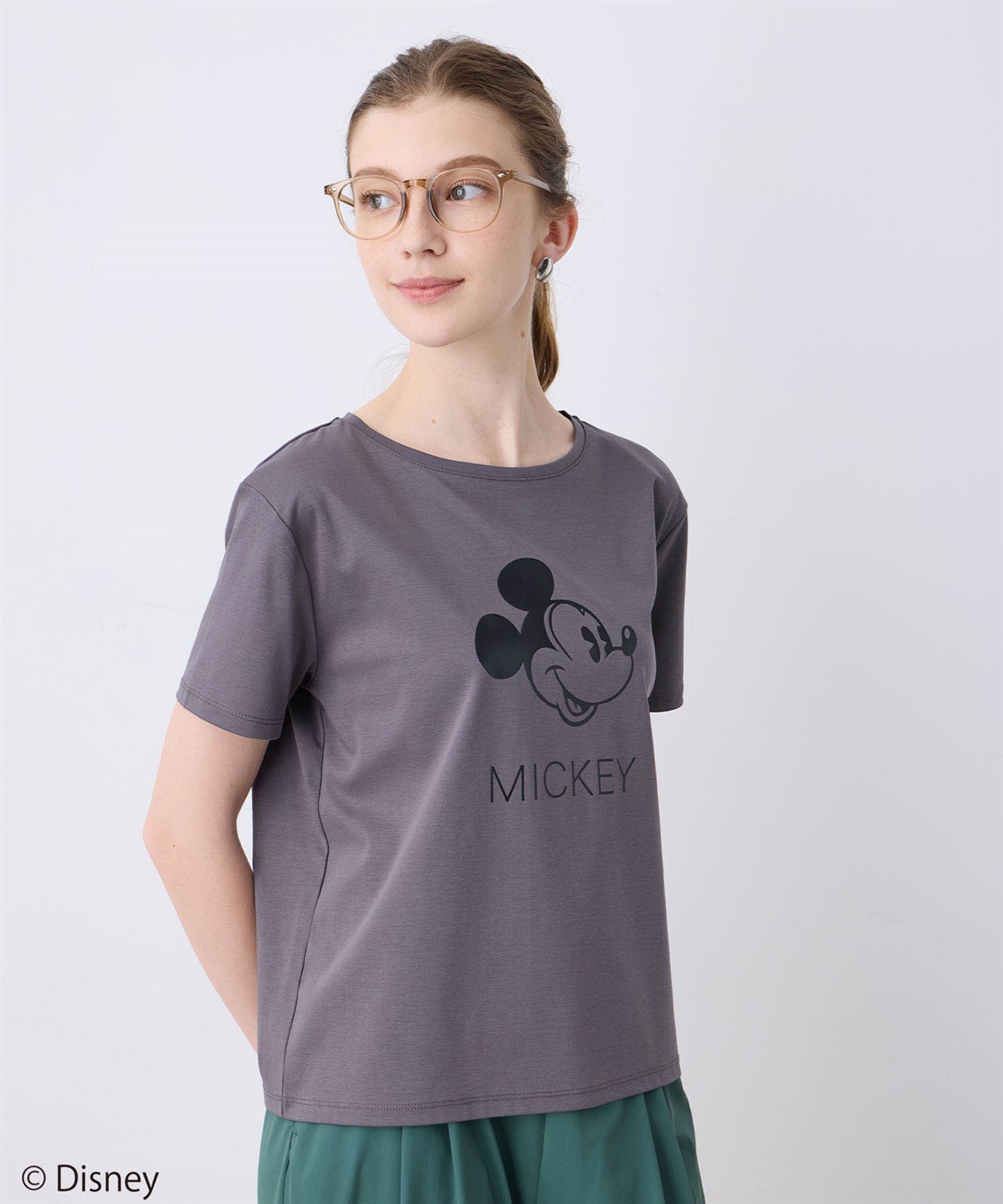 LE SOUK HOLIDAY Mickey Mouse／ロゴTシャツ_sub_1