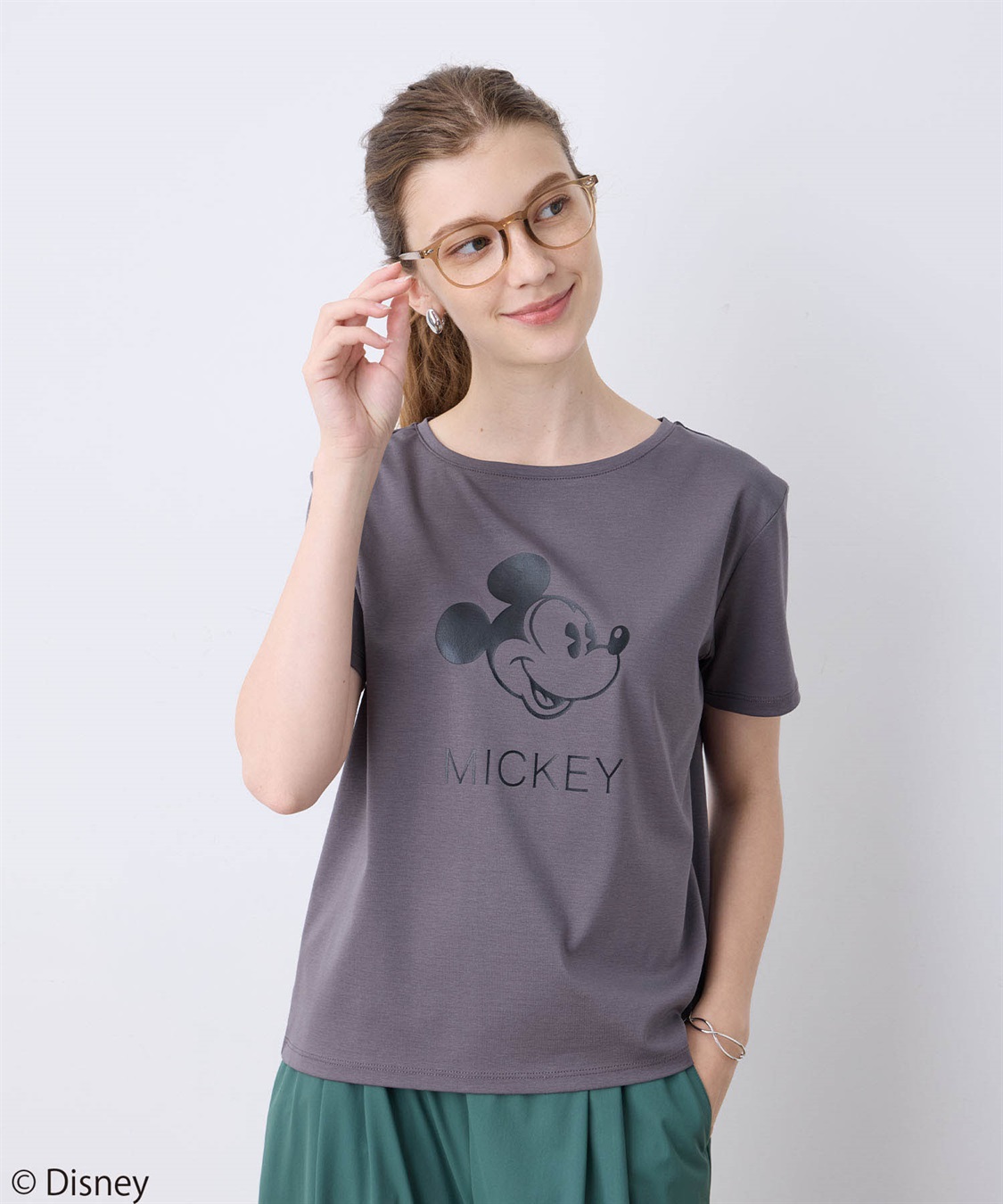 LE SOUK HOLIDAY Mickey Mouse／ロゴTシャツ_sub_2