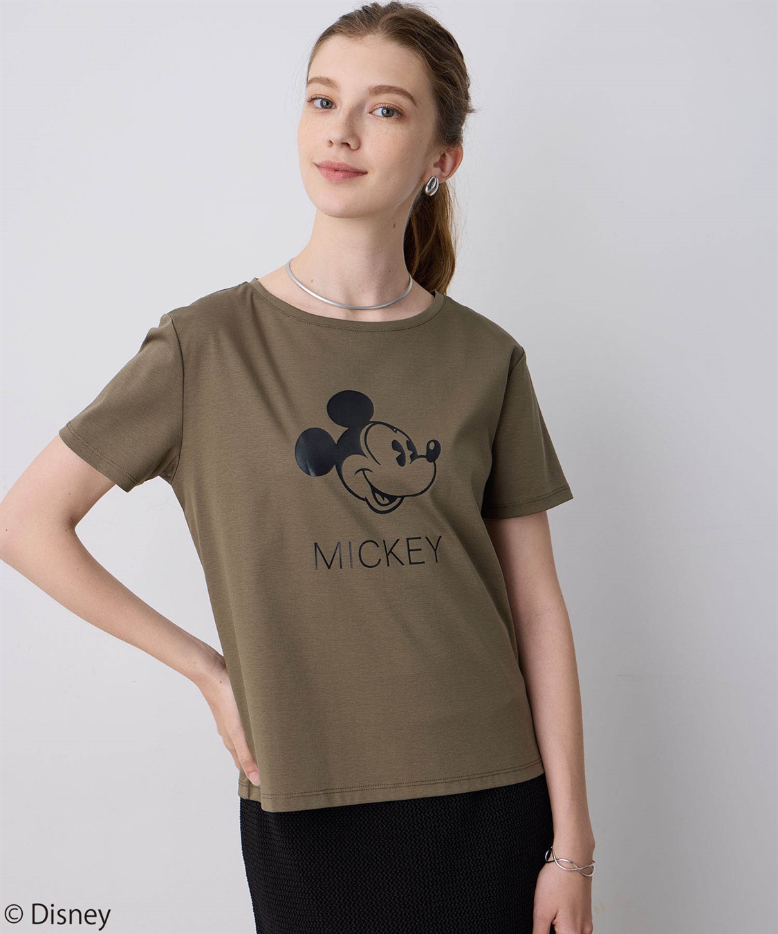 LE SOUK HOLIDAY Mickey Mouse／ロゴTシャツ_sub_5