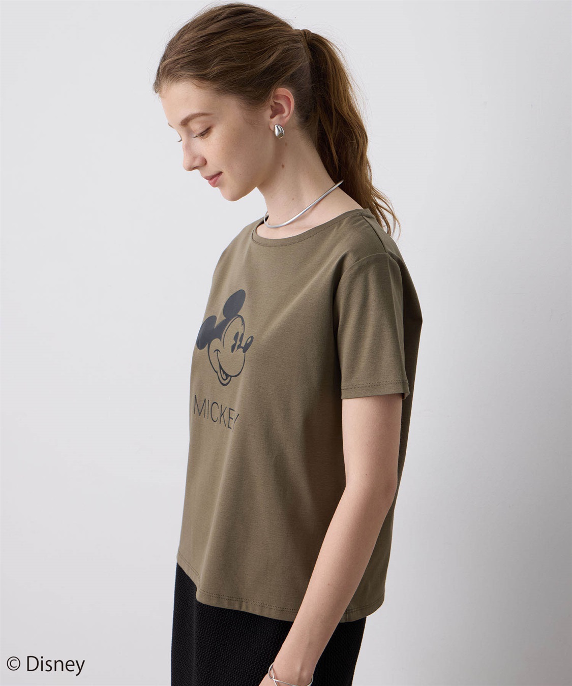 LE SOUK HOLIDAY Mickey Mouse／ロゴTシャツ_sub_7