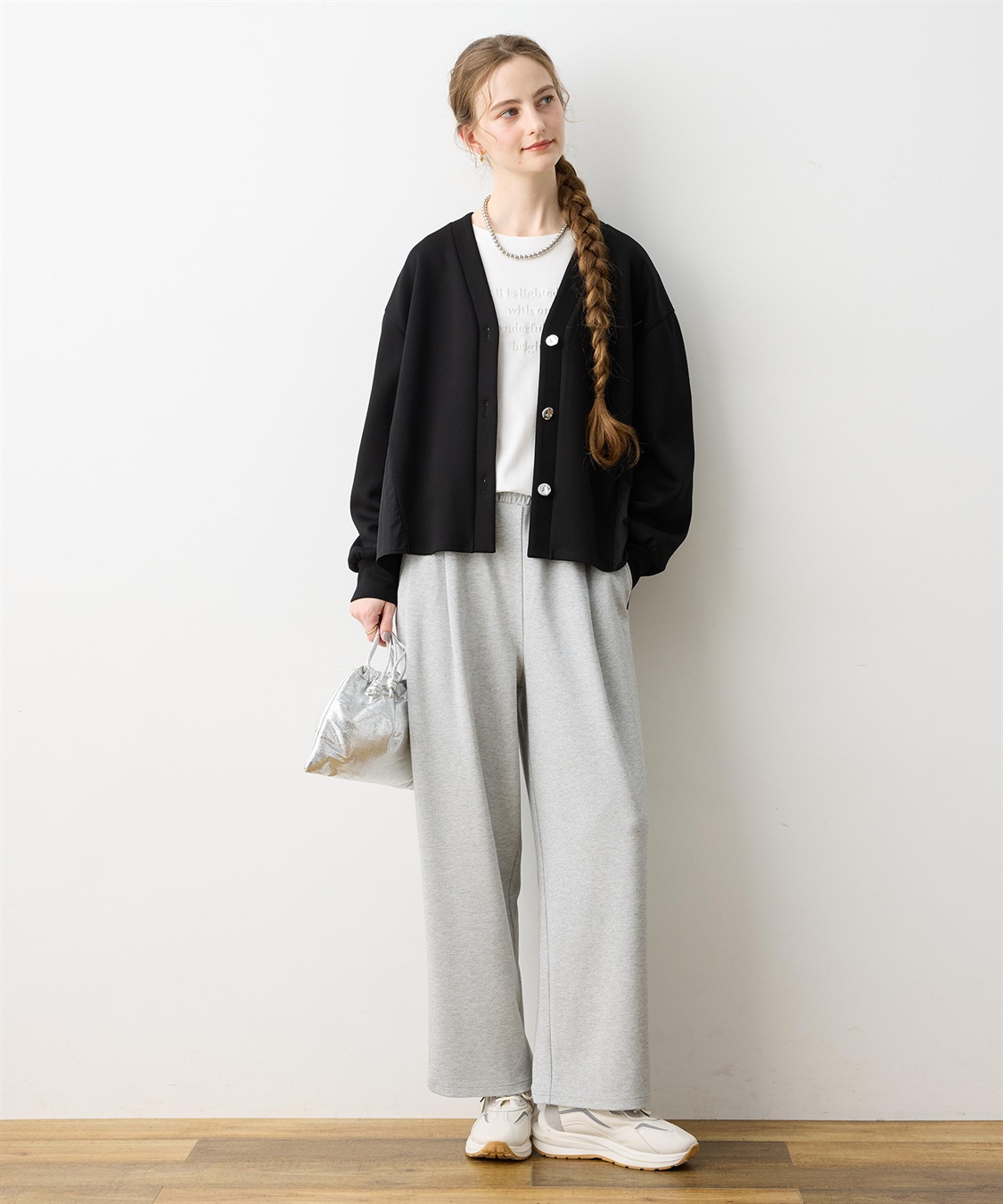 LE SOUK HOLIDAY 【WEB限定】Vネックドッキングカーディガン_sub_15