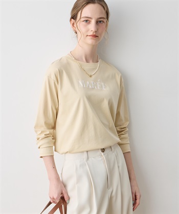 LE SOUK HOLIDAY ロゴプリントロンＴシャツ【クーラータッチ】_subthumb_1