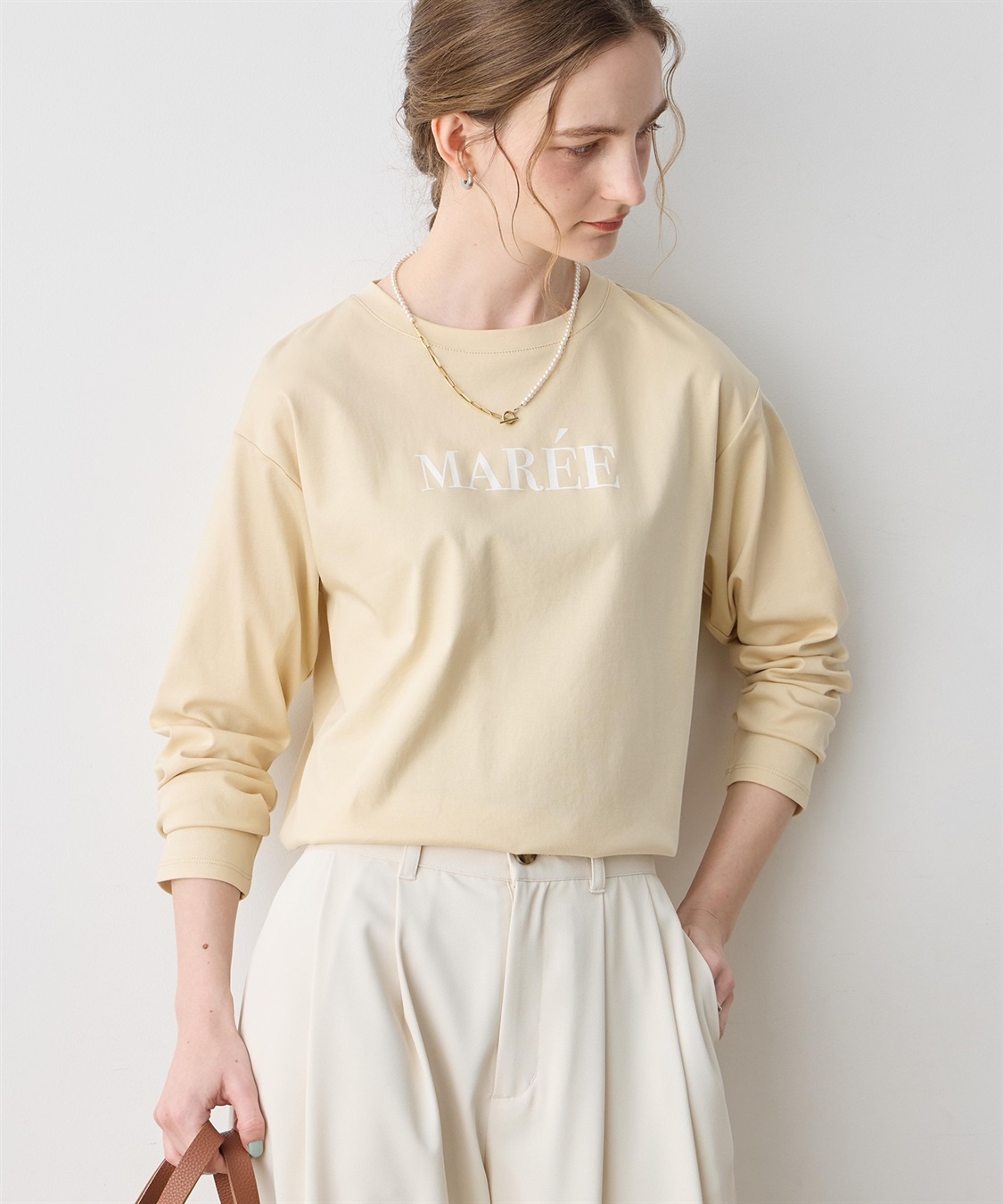 LE SOUK HOLIDAY ロゴプリントロンＴシャツ【クーラータッチ】_sub_2