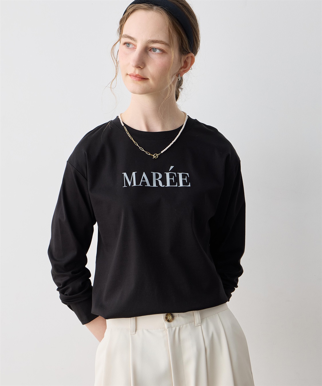 LE SOUK HOLIDAY ロゴプリントロンＴシャツ【クーラータッチ】_sub_4