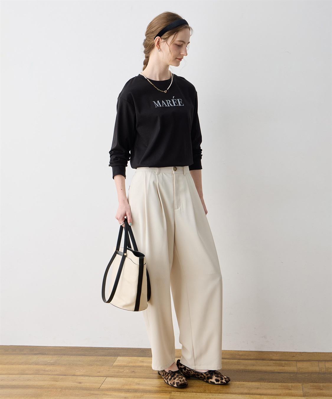 LE SOUK HOLIDAY ロゴプリントロンＴシャツ【クーラータッチ】_sub_15