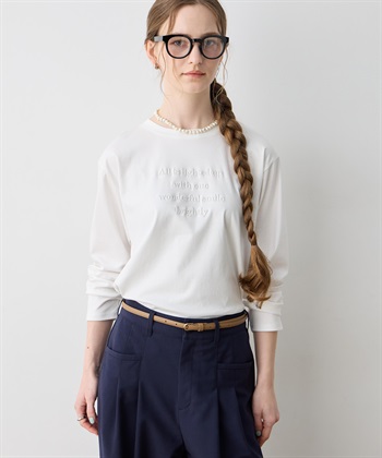 LE SOUK HOLIDAY 刺しゅうロングＴシャツ【接触冷感】_subthumb_7
