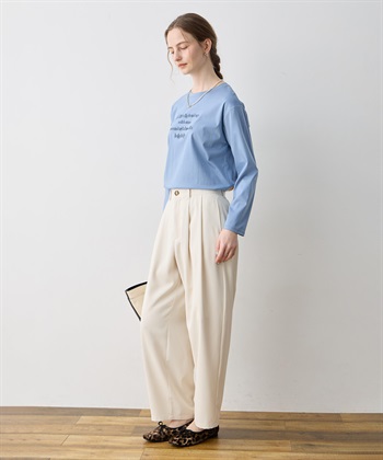 LE SOUK HOLIDAY 刺しゅうロングＴシャツ【接触冷感】_subthumb_13