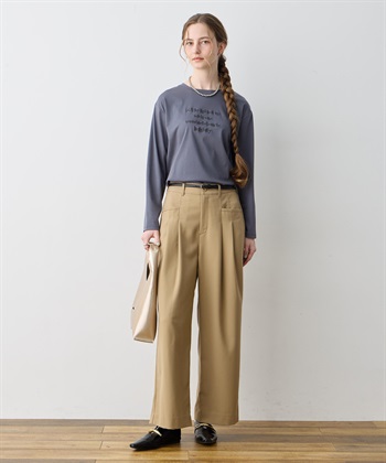 LE SOUK HOLIDAY 刺しゅうロングＴシャツ【接触冷感】_subthumb_15