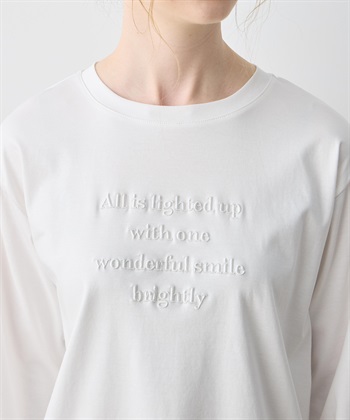LE SOUK HOLIDAY 刺しゅうロングＴシャツ【接触冷感】_subthumb_20
