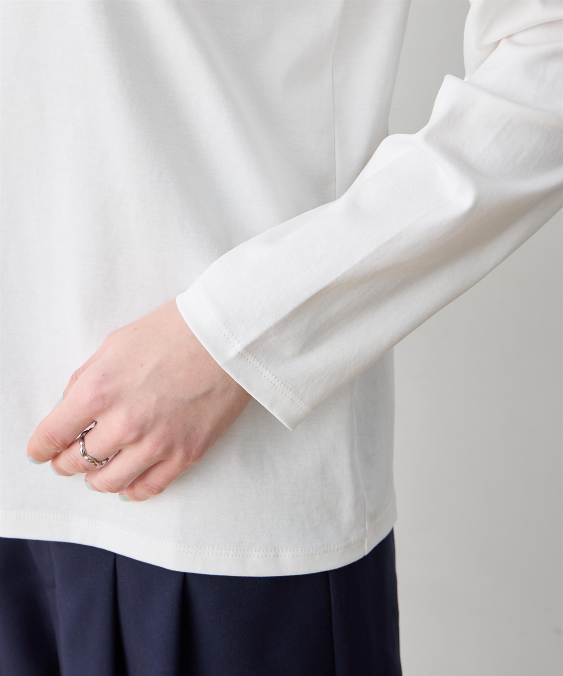 LE SOUK HOLIDAY 刺しゅうロングＴシャツ【接触冷感】_sub_22