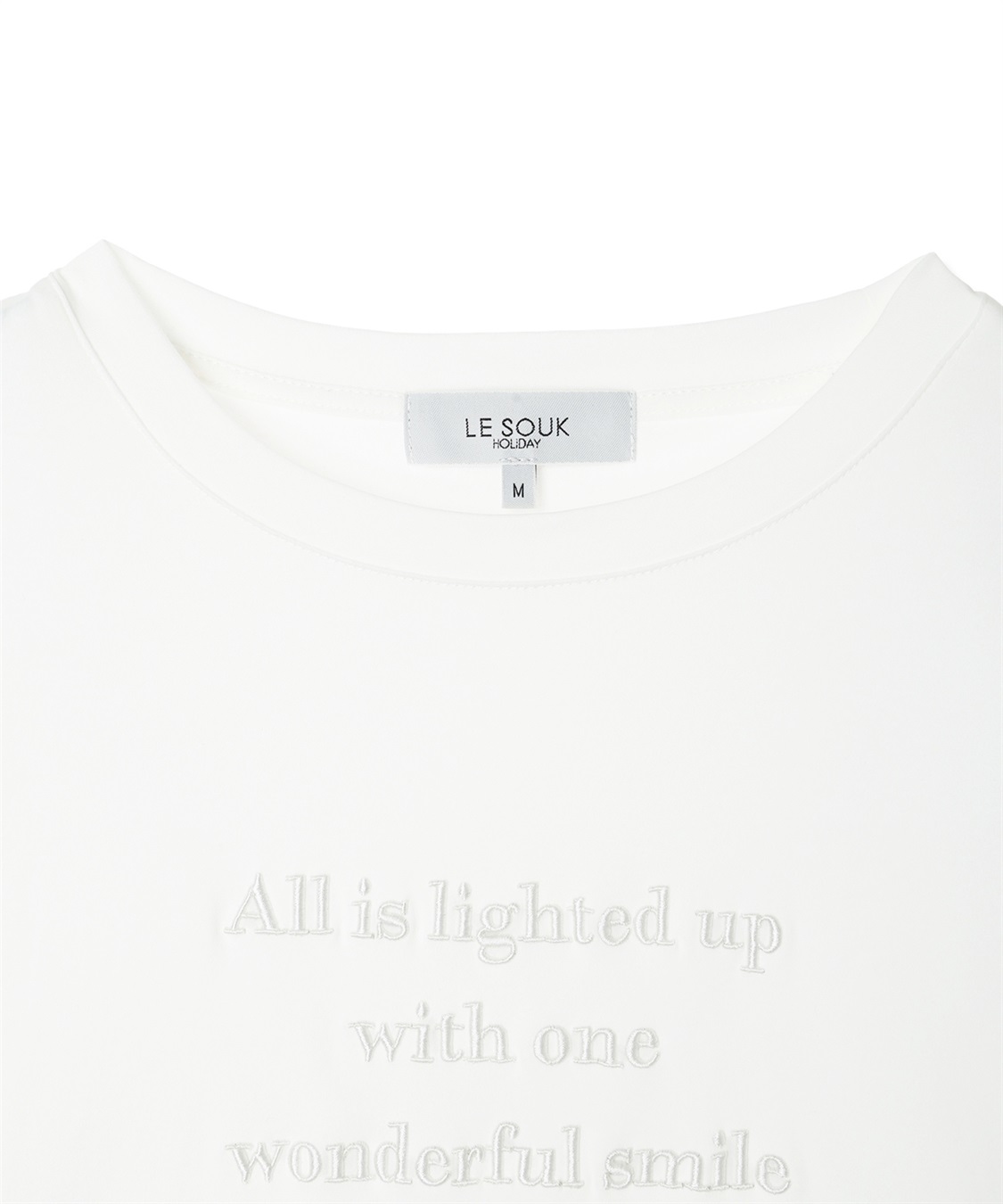 LE SOUK HOLIDAY 刺しゅうロングＴシャツ【接触冷感】_sub_24