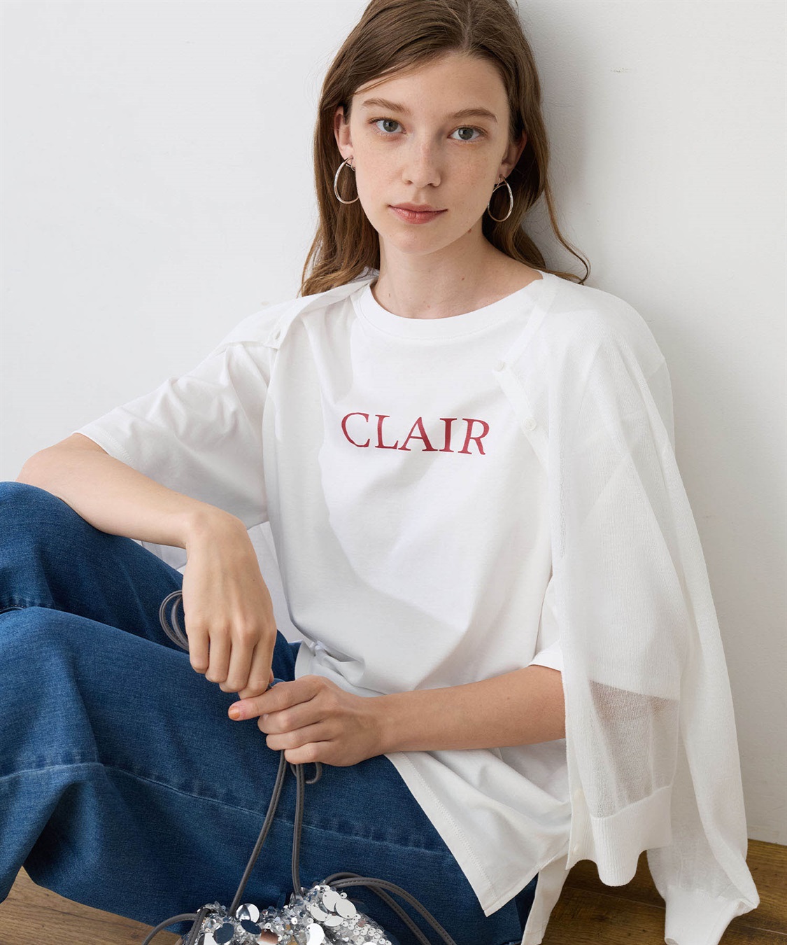 LE SOUK HOLIDAY ロゴプリントTシャツ【接触冷感・吸水速乾】_sub_1